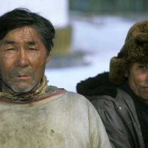 Selkup Man (North Siberian minority), in traditional