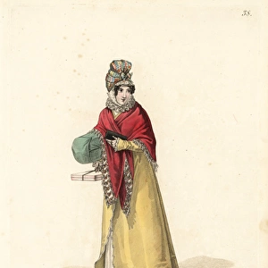 Seller of cosmetics, Paris, 19th century