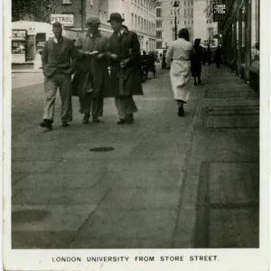 Senate House (University of London) from Store Street