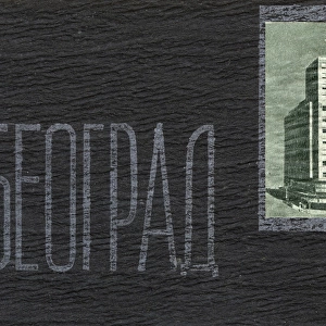 Serbia - Belgrade - Souvenir Postcard pack - Palace Albanija