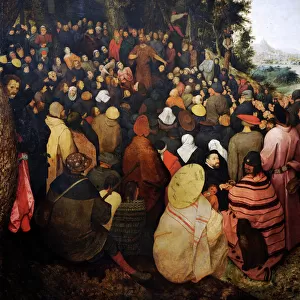 The Sermon of Saint John the Baptist by Pieter Brueghel the