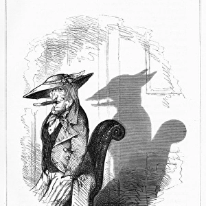 Shadow drawing. C. H. Bennett, Foxy