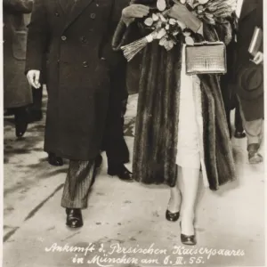 Shah of Persia and Princess Soraya