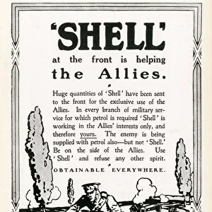 Shell at the Front advertisement, 1914