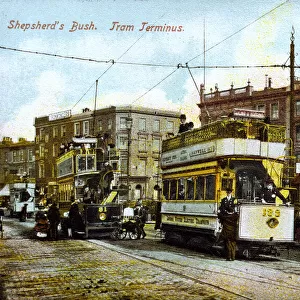 Shepherds Bush tram terminus, West London