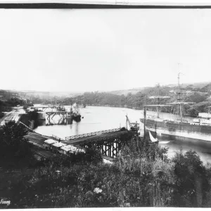 Ship in Dock Fowey