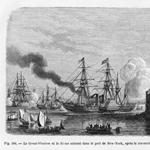 Ship / Gt Western, 1838