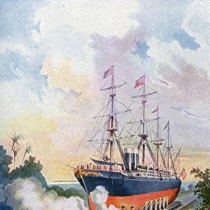 Ship on Railway