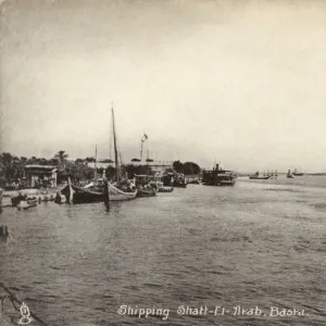 Shipping on the Shatt al-Arab - Basra, Iraq