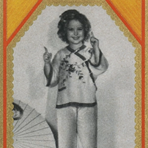 SHIRLEY TEMPLE, American child star