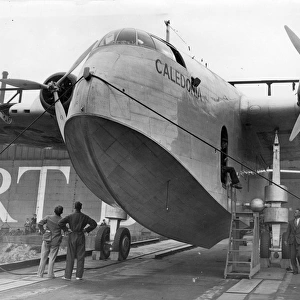 Short S23 Empire Flying Boat G-ADHM Caledonia