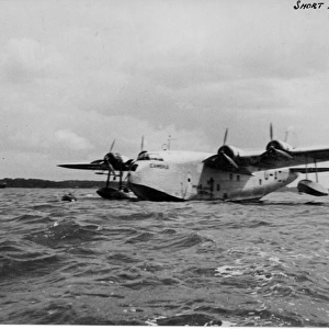 Short S23 Empire Flying Boat G-ADUV Cambria