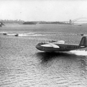 Short S23 Empire Flying Boat VH-ABF Cooee of Qantas