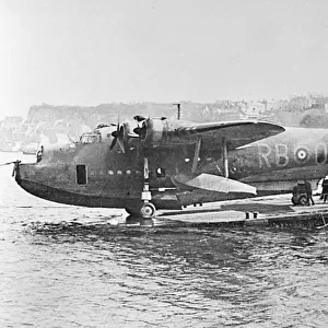 Short Sunderland flying boat, WW2