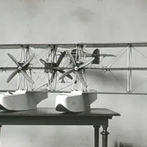 Short Triplane Seaplane Print Short Triplane Seaplane Print