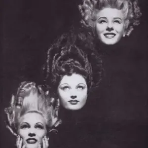 Showgirls in Billy Roses show Lets Play Fair Showgirls in Billy Roses show Lets Play Fair