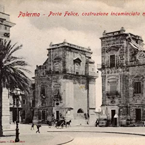 Sicily, Italy - Palermo - Porta Felice
