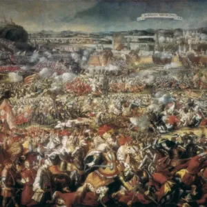 Siege of Vienna by Turks (1683). Battle of Kahlenberg