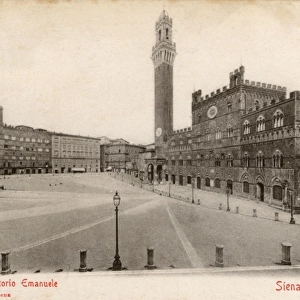 Siena, Italy - Piazza Vittorio Emanuele
