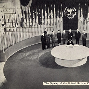 The Signing of the United Nations Charter, San Francisco