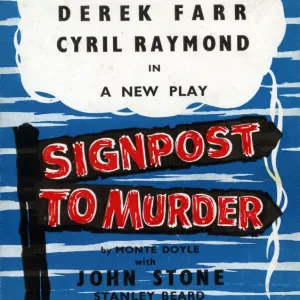 Signpost to Murder, Cambridge Theatre, London Signpost to Murder, Cambridge Theatre, London