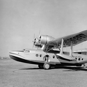 Sikorsky S-43B of Inter Island Airways parked