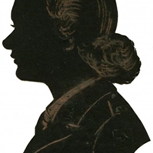 Silhouette of an ATS woman