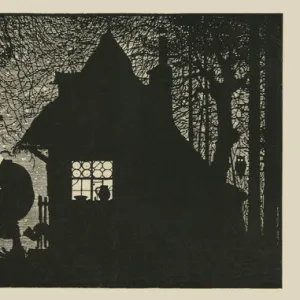 Silhouette. Hansel & Gretel