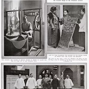 From silkworm to silk stocking - British Empire Exhibition