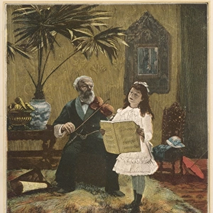 Singer and Fiddler