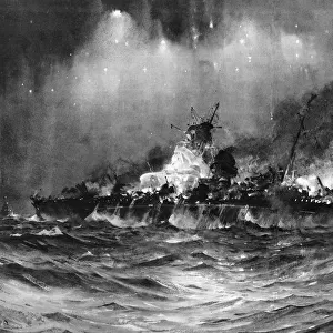 The Sinking of the the Scharnhorst at the Battle of North