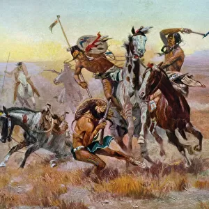 When Sioux and Blackfeet met
