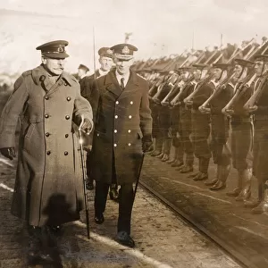 Sir Douglas Haig and Vice Admiral Keyes at Dover