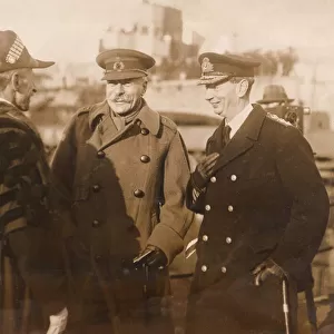 Sir Douglas Haig, Vice Admiral Keyes and Sir A Bodkin