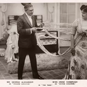 Sir George Alexander and Dame Irene Vanburgh in The Thief
