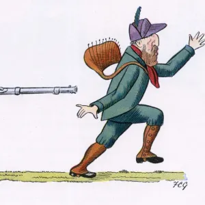 Sir John Eldon Gorst aims gun at 8th Duke of Devonshire