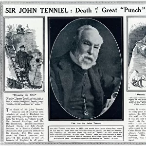 Sir John Tenniel, artist, illustrator and cartoonist