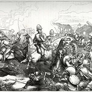 Sir Joseph Thackwell, British Army officer, at the Battle of Sobraon