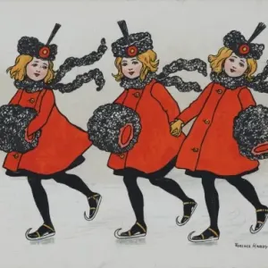 Skating Girls by Florence Hardy Skating Girls by Florence Hardy