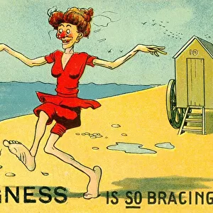 Skegness is SO bracing - McGill parody of Hassall poster