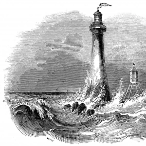 The Skerryvore Lighthouse, off Argyllshire, 1844