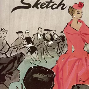 The Sketch front cover, 1957