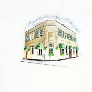 Sketch of Duke Of Clarence PH, Notting Hill (New), London