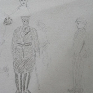 Sketches of people by Reverend Baden Powell