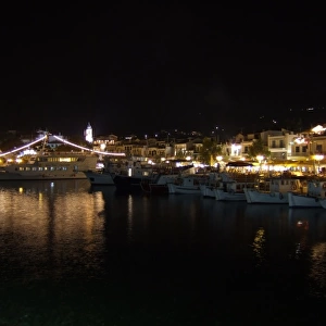 Skiathos Town by Night