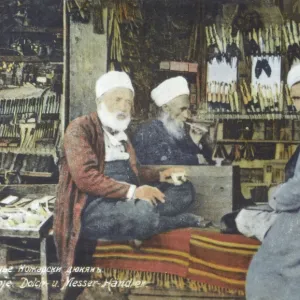 Skopje, Macedonia - Knife and Dagger Stall