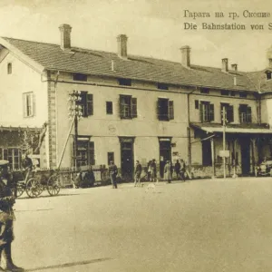 Skopje, Macedonia - The Railway Station