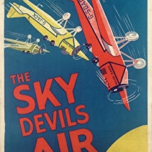 The Sky Devils Air Circus Poster