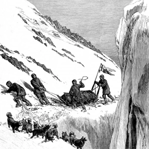 Sledging Party on the British Arctic Expedition, 1875-1876