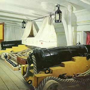 The sleeping cabin of Lord Nelson